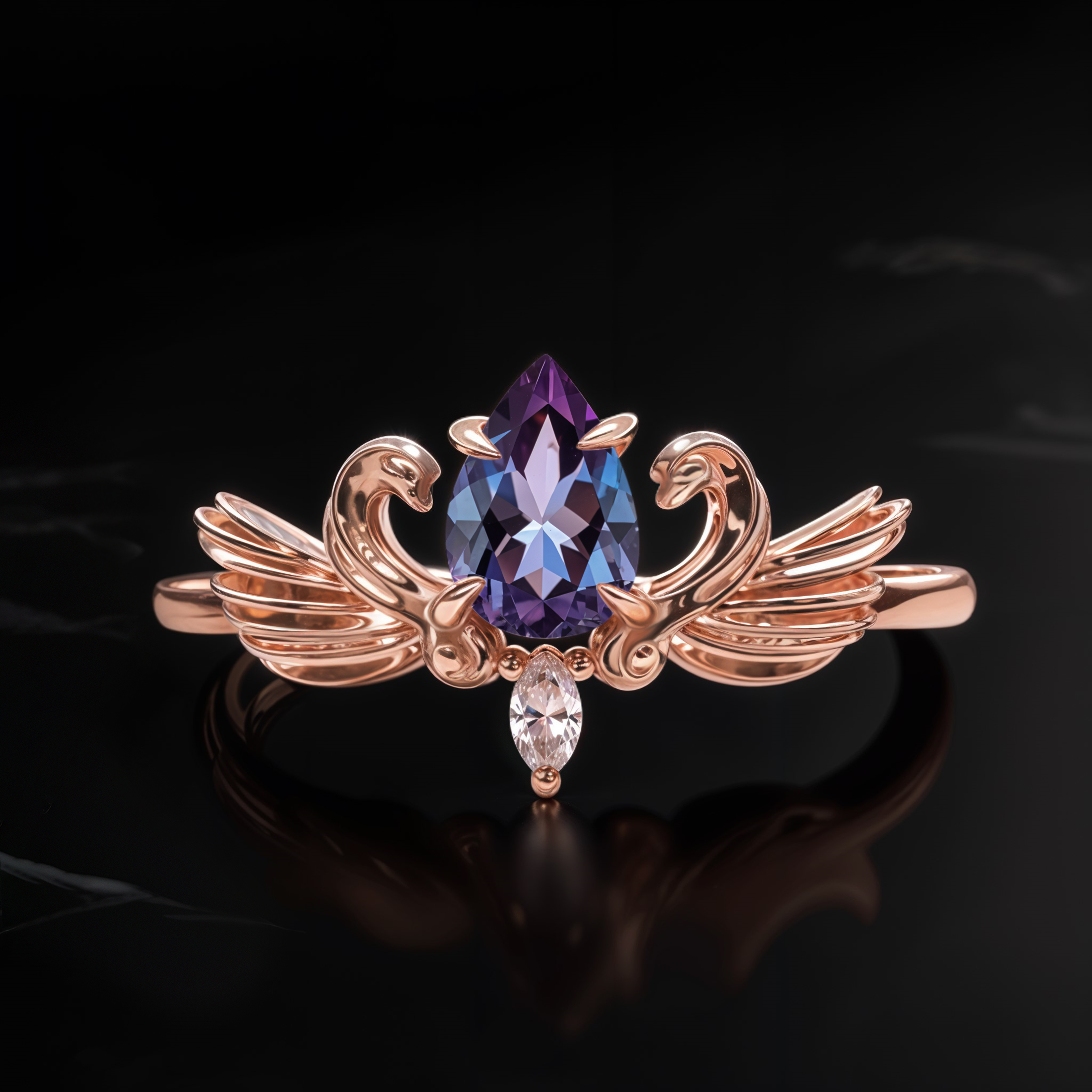 Phoenix style Ring